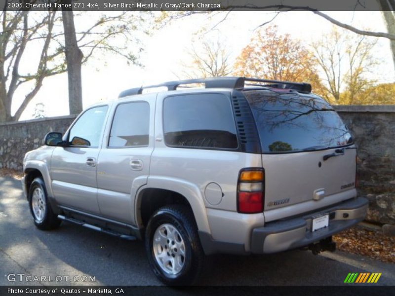 Silver Birch Metallic / Gray/Dark Charcoal 2005 Chevrolet Tahoe Z71 4x4