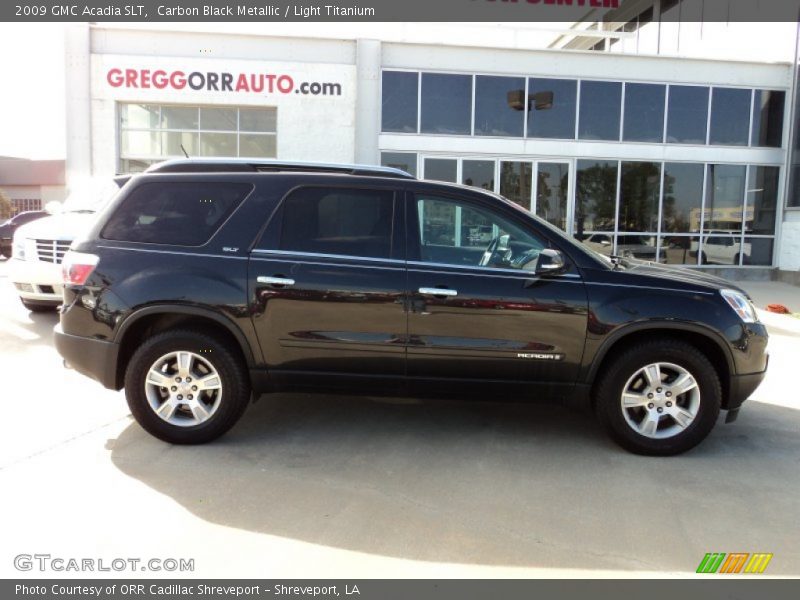 Carbon Black Metallic / Light Titanium 2009 GMC Acadia SLT