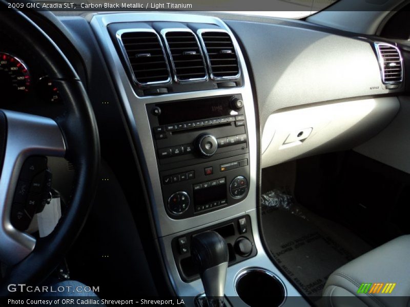 Carbon Black Metallic / Light Titanium 2009 GMC Acadia SLT