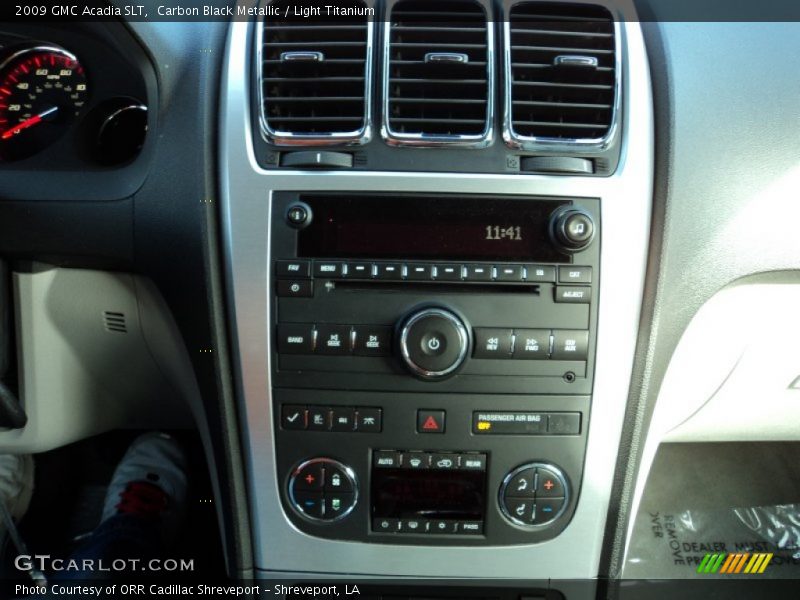 Carbon Black Metallic / Light Titanium 2009 GMC Acadia SLT