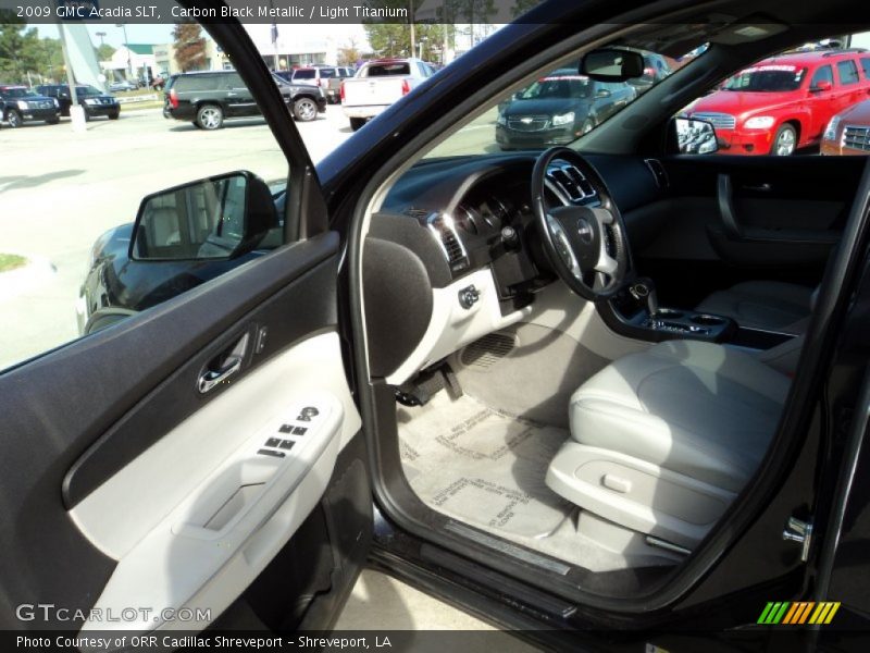Carbon Black Metallic / Light Titanium 2009 GMC Acadia SLT
