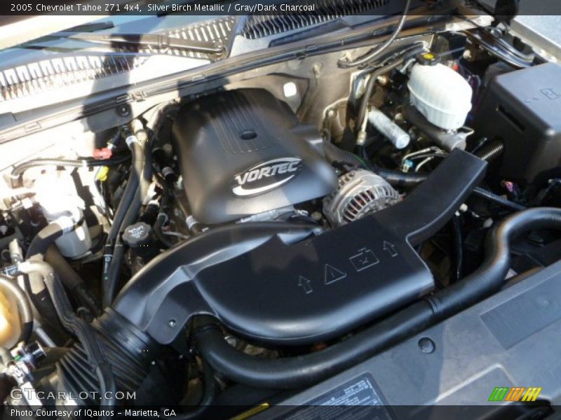 Silver Birch Metallic / Gray/Dark Charcoal 2005 Chevrolet Tahoe Z71 4x4