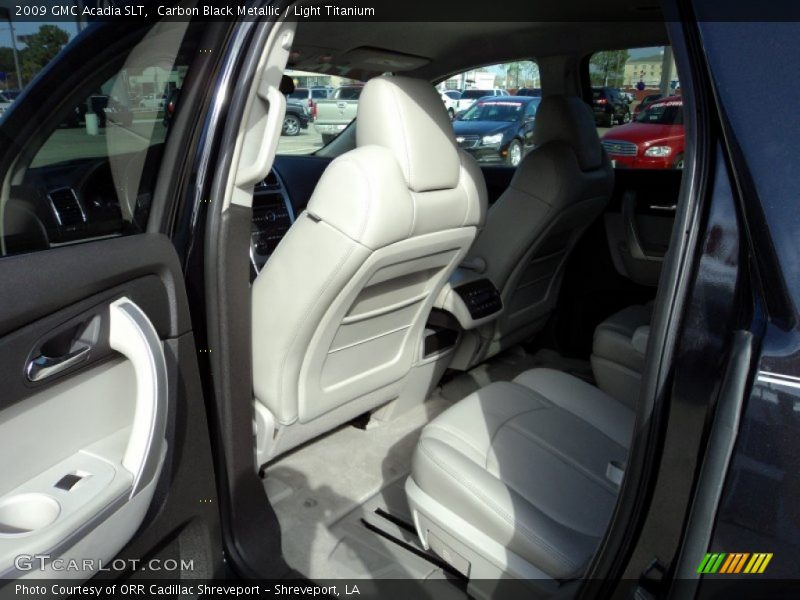 Carbon Black Metallic / Light Titanium 2009 GMC Acadia SLT