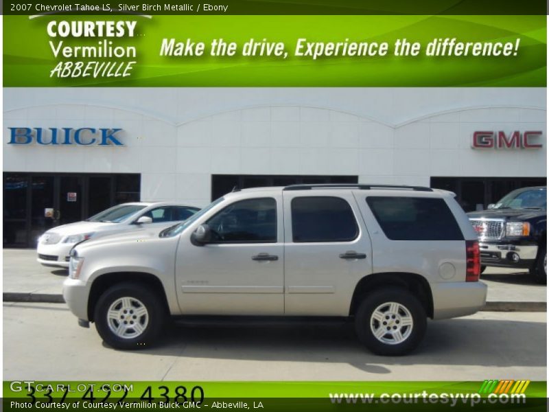 Silver Birch Metallic / Ebony 2007 Chevrolet Tahoe LS
