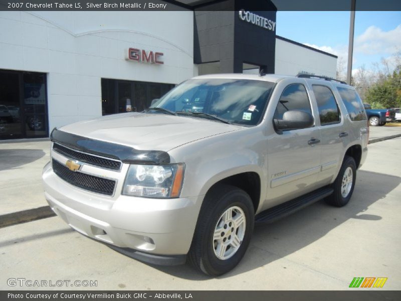 Silver Birch Metallic / Ebony 2007 Chevrolet Tahoe LS