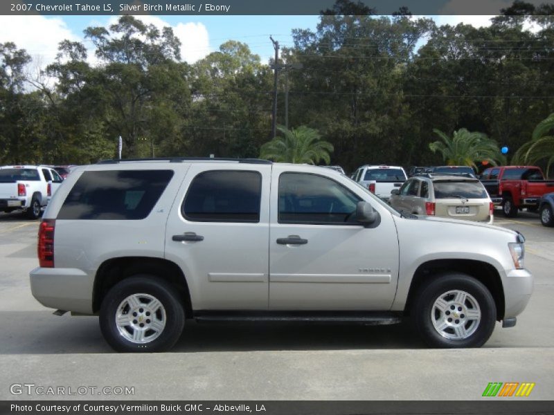 Silver Birch Metallic / Ebony 2007 Chevrolet Tahoe LS