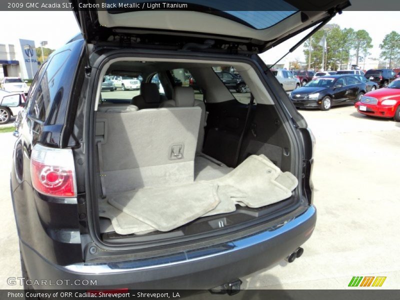 Carbon Black Metallic / Light Titanium 2009 GMC Acadia SLT