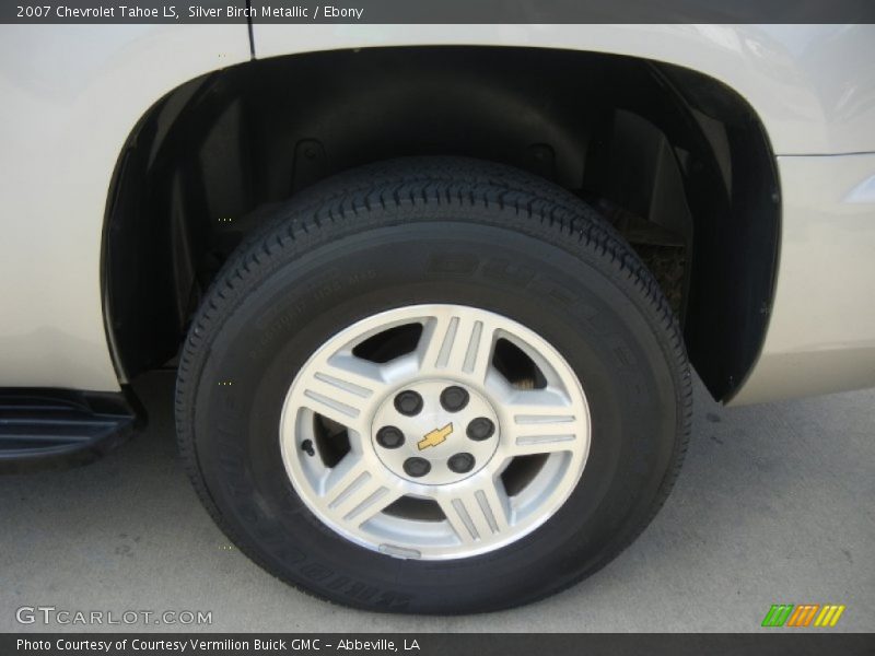 Silver Birch Metallic / Ebony 2007 Chevrolet Tahoe LS