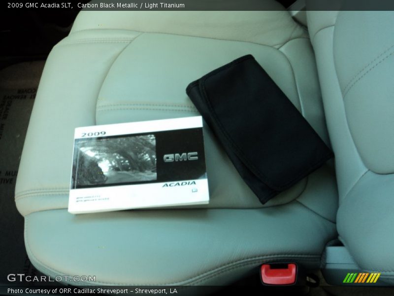 Carbon Black Metallic / Light Titanium 2009 GMC Acadia SLT