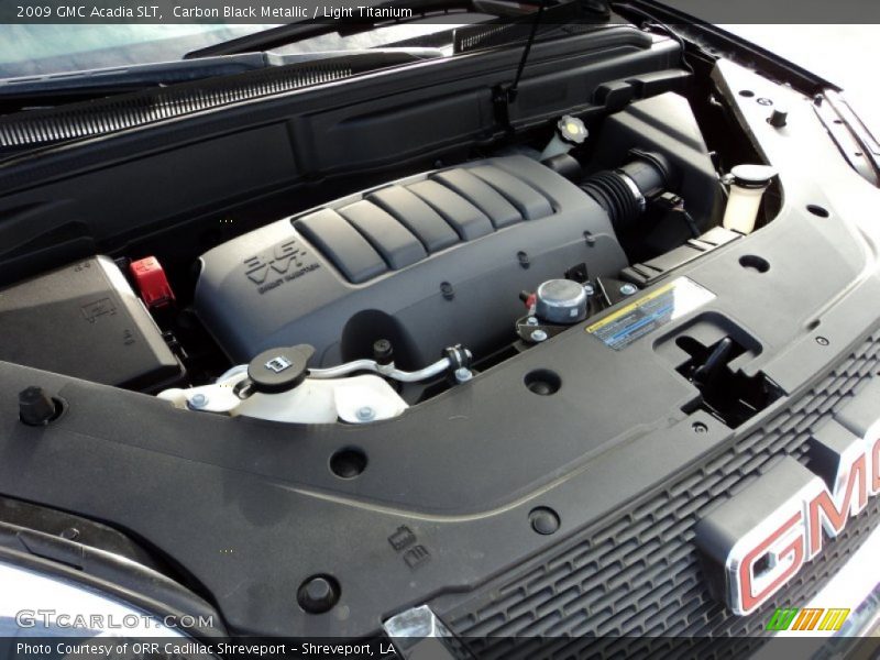 Carbon Black Metallic / Light Titanium 2009 GMC Acadia SLT