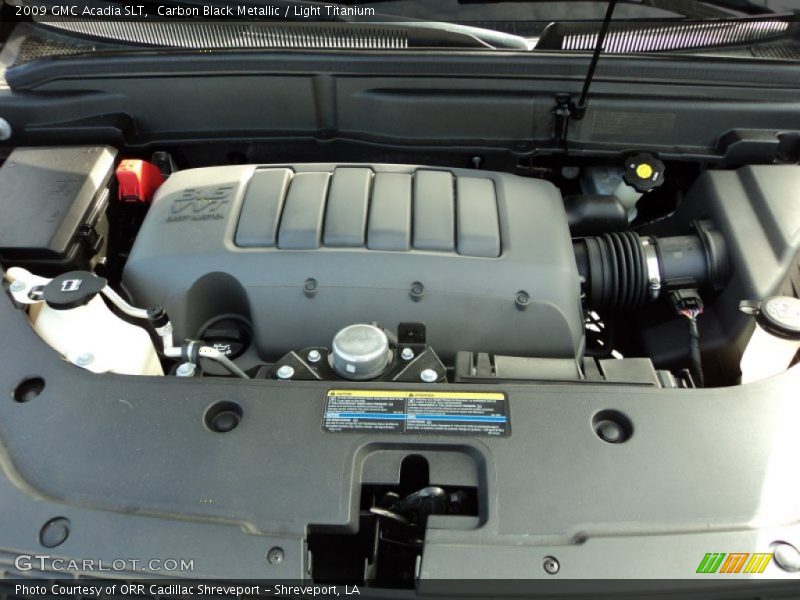 Carbon Black Metallic / Light Titanium 2009 GMC Acadia SLT