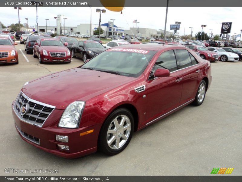 Crystal Red / Cashmere 2009 Cadillac STS V6