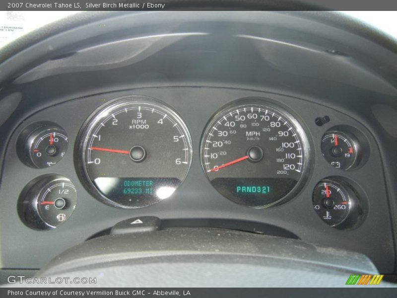 Silver Birch Metallic / Ebony 2007 Chevrolet Tahoe LS