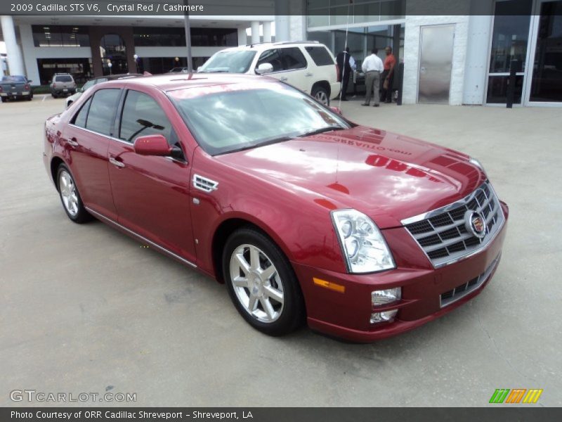 Crystal Red / Cashmere 2009 Cadillac STS V6