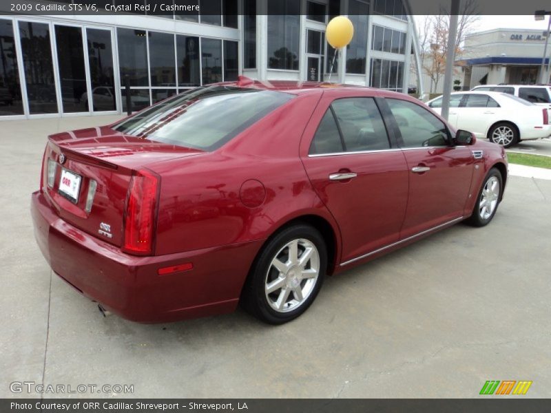 Crystal Red / Cashmere 2009 Cadillac STS V6