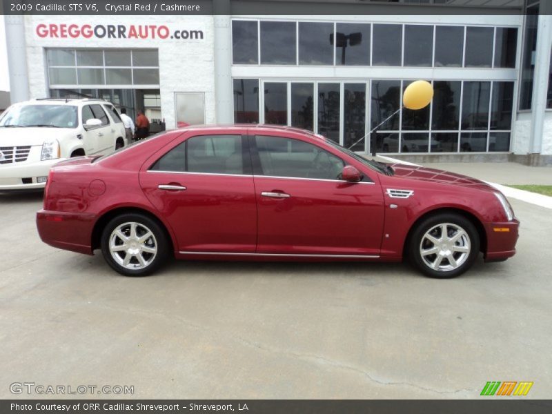 Crystal Red / Cashmere 2009 Cadillac STS V6