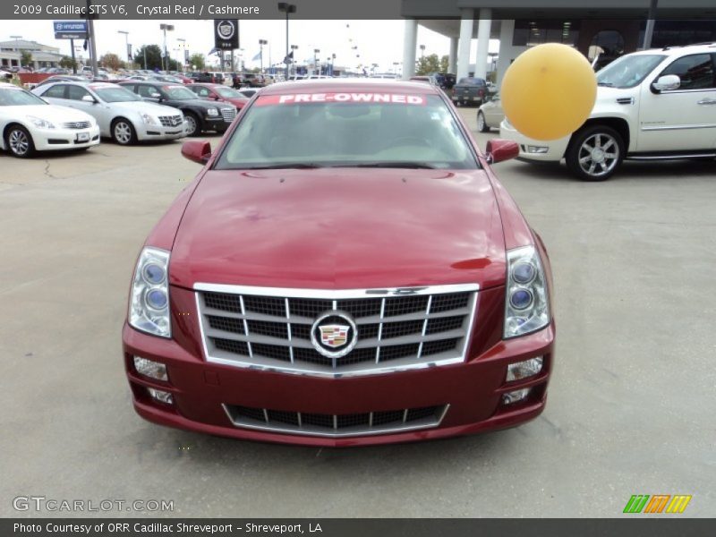 Crystal Red / Cashmere 2009 Cadillac STS V6