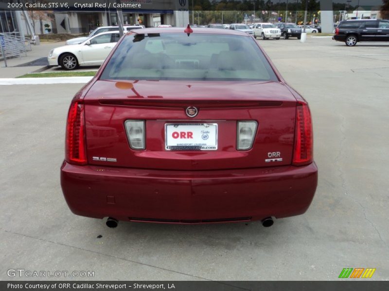 Crystal Red / Cashmere 2009 Cadillac STS V6