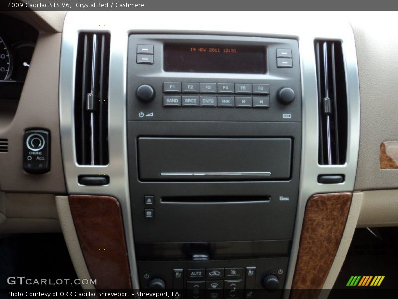 Crystal Red / Cashmere 2009 Cadillac STS V6