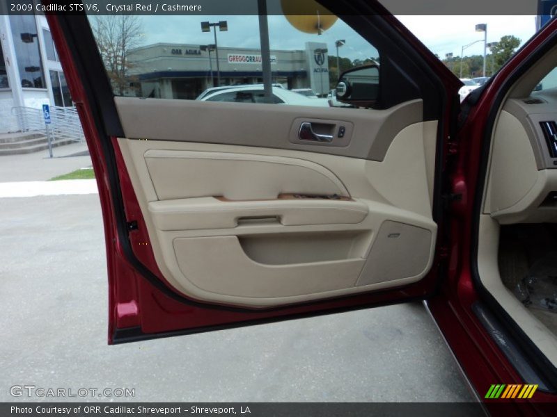 Crystal Red / Cashmere 2009 Cadillac STS V6