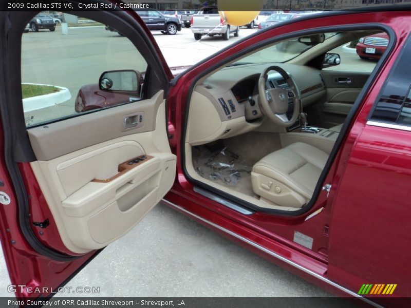 Crystal Red / Cashmere 2009 Cadillac STS V6