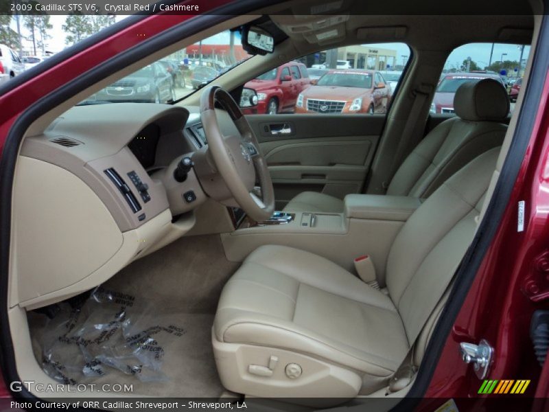 Crystal Red / Cashmere 2009 Cadillac STS V6