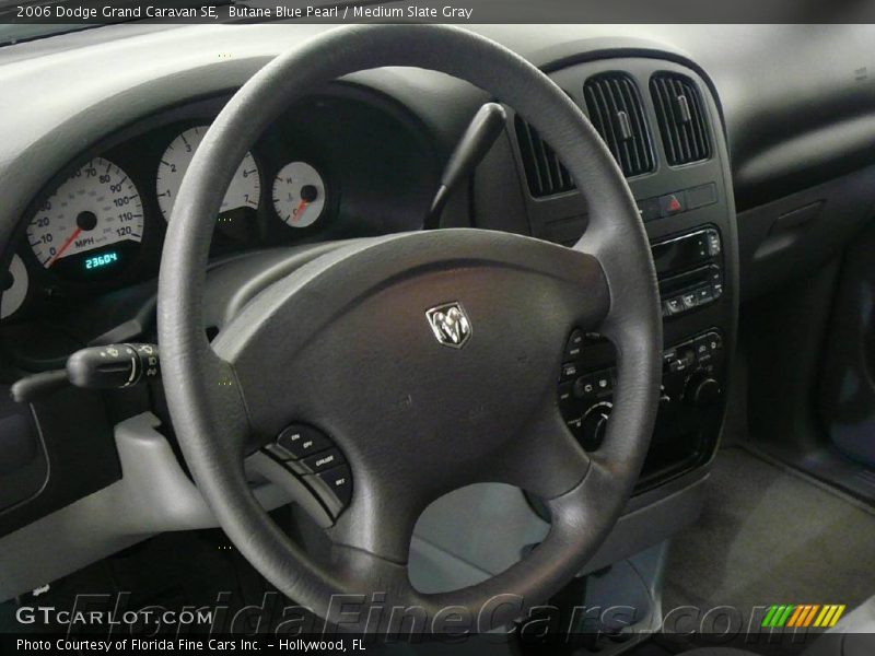 Butane Blue Pearl / Medium Slate Gray 2006 Dodge Grand Caravan SE