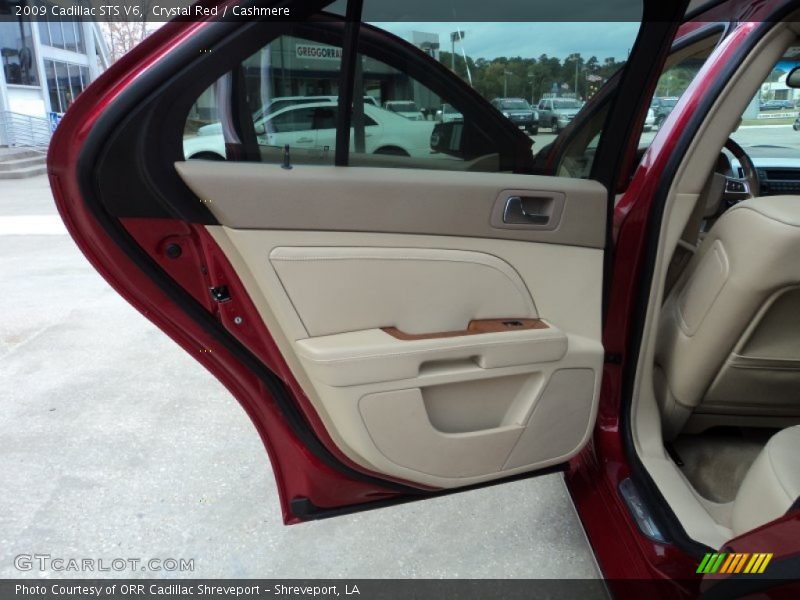 Crystal Red / Cashmere 2009 Cadillac STS V6