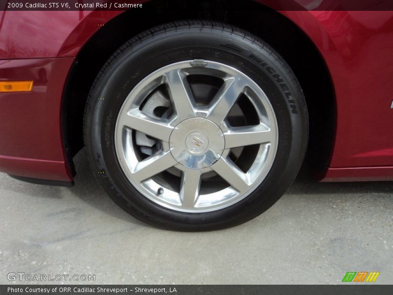 Crystal Red / Cashmere 2009 Cadillac STS V6