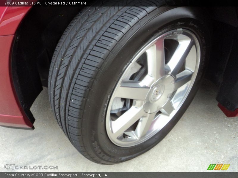 Crystal Red / Cashmere 2009 Cadillac STS V6