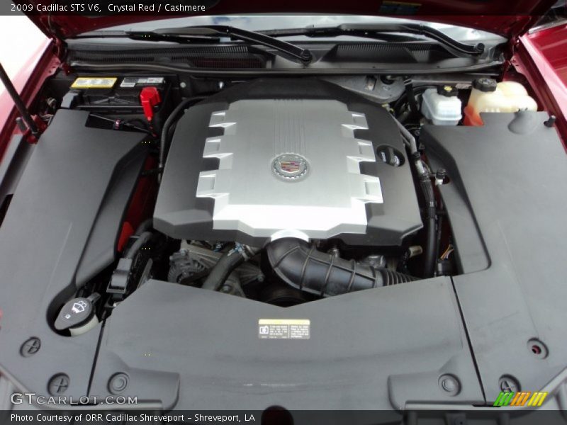 Crystal Red / Cashmere 2009 Cadillac STS V6