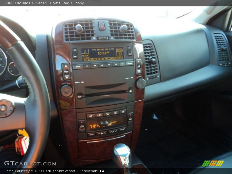 Crystal Red / Ebony 2008 Cadillac CTS Sedan