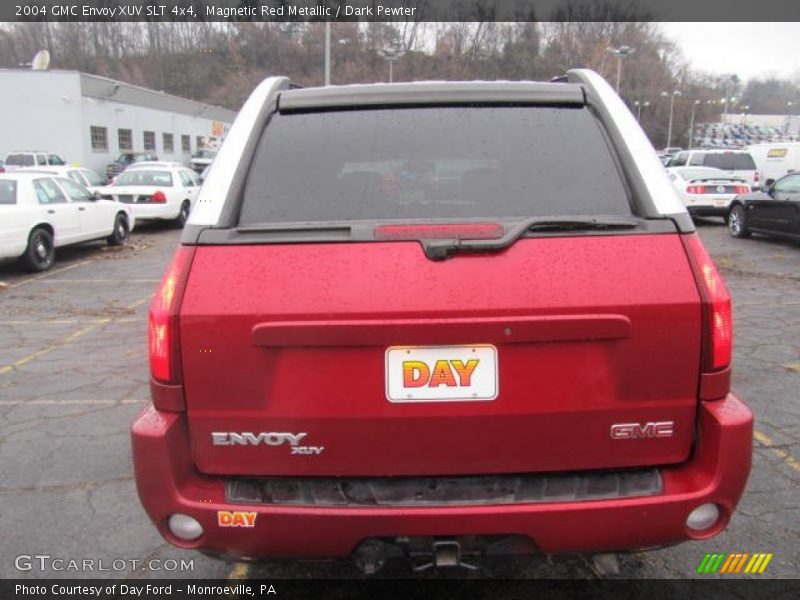 Magnetic Red Metallic / Dark Pewter 2004 GMC Envoy XUV SLT 4x4