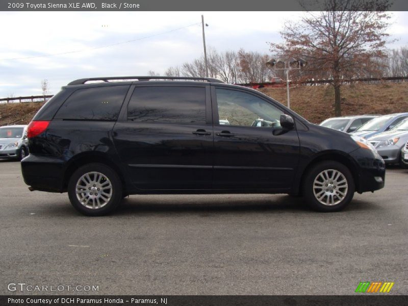 Black / Stone 2009 Toyota Sienna XLE AWD