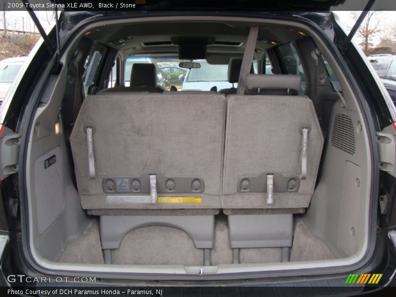 Black / Stone 2009 Toyota Sienna XLE AWD