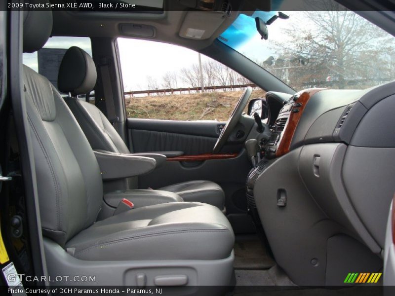 Black / Stone 2009 Toyota Sienna XLE AWD