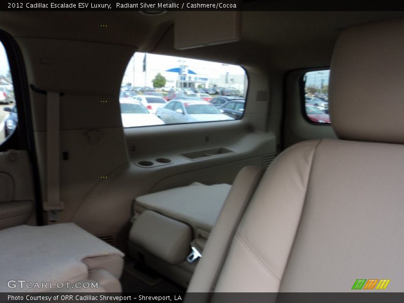 Radiant Silver Metallic / Cashmere/Cocoa 2012 Cadillac Escalade ESV Luxury