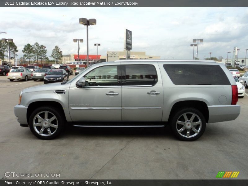  2012 Escalade ESV Luxury Radiant Silver Metallic
