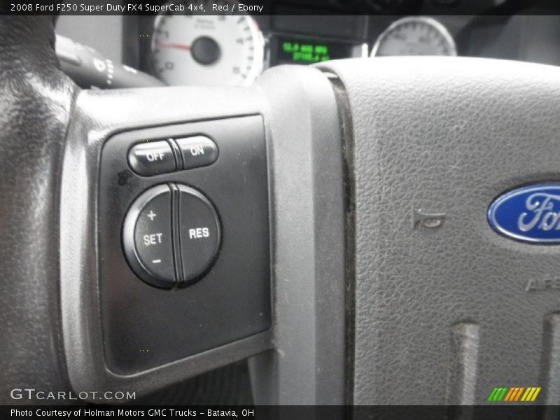 Red / Ebony 2008 Ford F250 Super Duty FX4 SuperCab 4x4