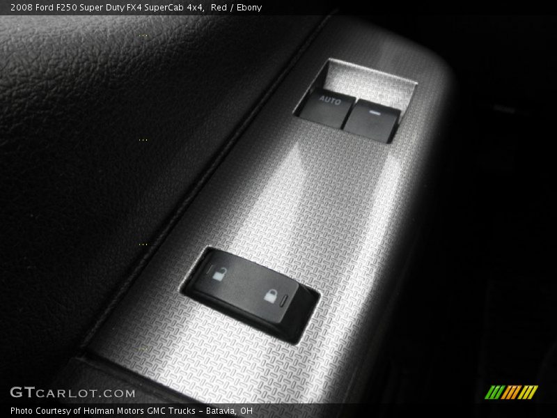 Red / Ebony 2008 Ford F250 Super Duty FX4 SuperCab 4x4