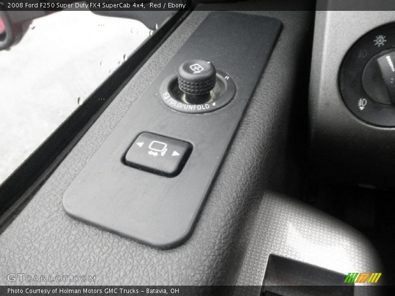 Red / Ebony 2008 Ford F250 Super Duty FX4 SuperCab 4x4