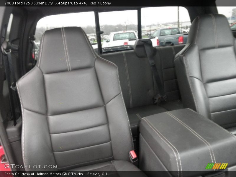 Red / Ebony 2008 Ford F250 Super Duty FX4 SuperCab 4x4