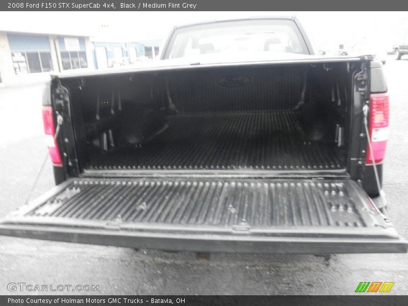 Black / Medium Flint Grey 2008 Ford F150 STX SuperCab 4x4