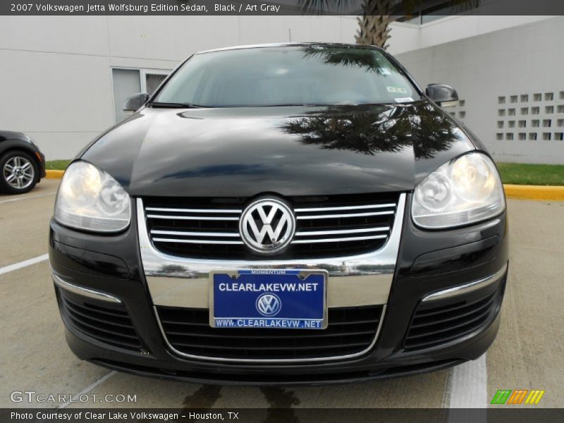 Black / Art Gray 2007 Volkswagen Jetta Wolfsburg Edition Sedan