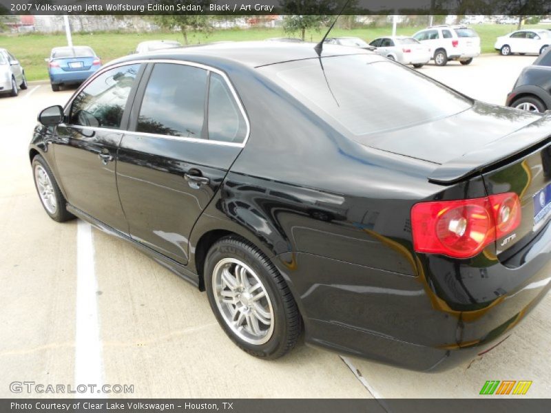 Black / Art Gray 2007 Volkswagen Jetta Wolfsburg Edition Sedan
