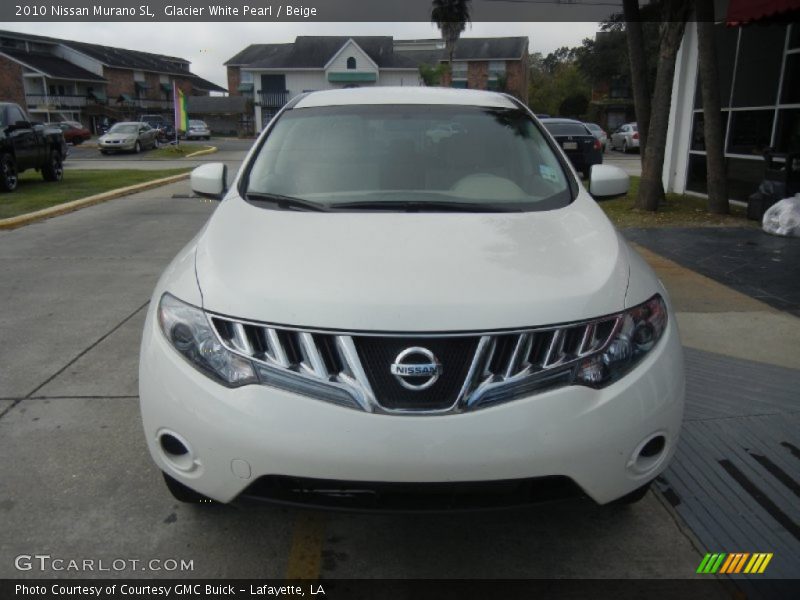 Glacier White Pearl / Beige 2010 Nissan Murano SL