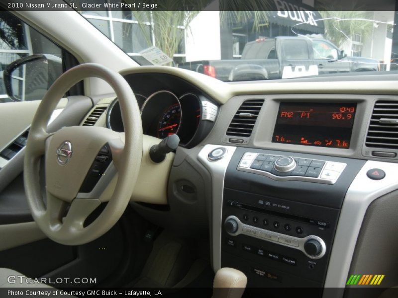 Glacier White Pearl / Beige 2010 Nissan Murano SL