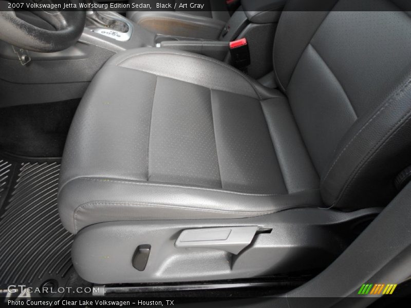 Black / Art Gray 2007 Volkswagen Jetta Wolfsburg Edition Sedan