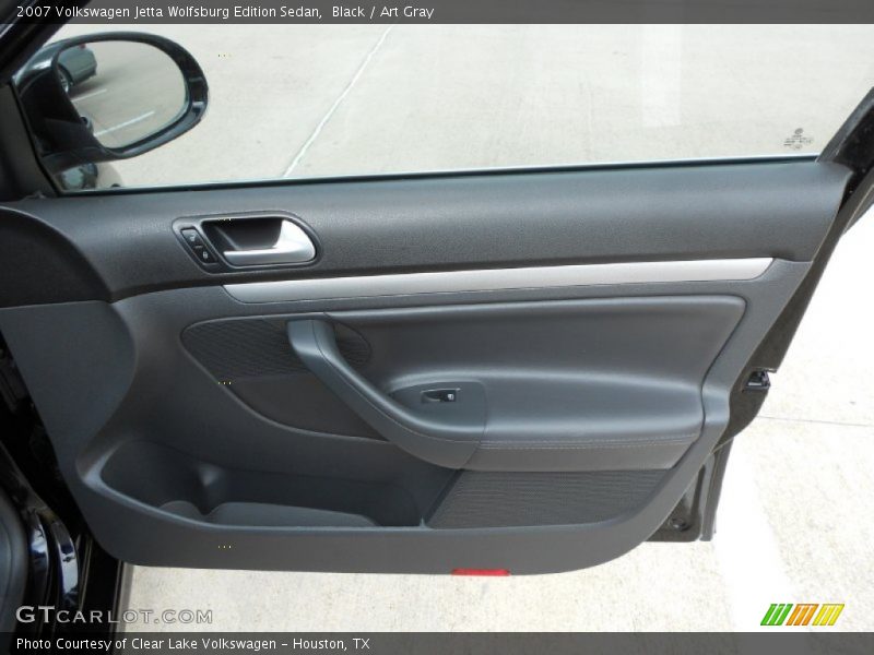 Black / Art Gray 2007 Volkswagen Jetta Wolfsburg Edition Sedan