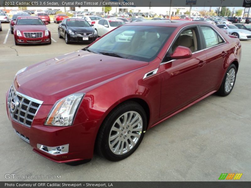 Front 3/4 View of 2012 CTS 3.6 Sedan